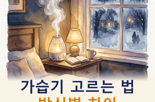 가습기 고르는 법 2026: 가습 방식별 차이와 사기 전 확인할 것, 리콜 조회까지
